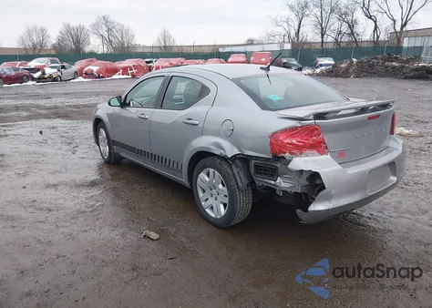 2014 Dodge Avenger Se z USA, uszkodzony, nr VIN 1C3CDZABXEN116147